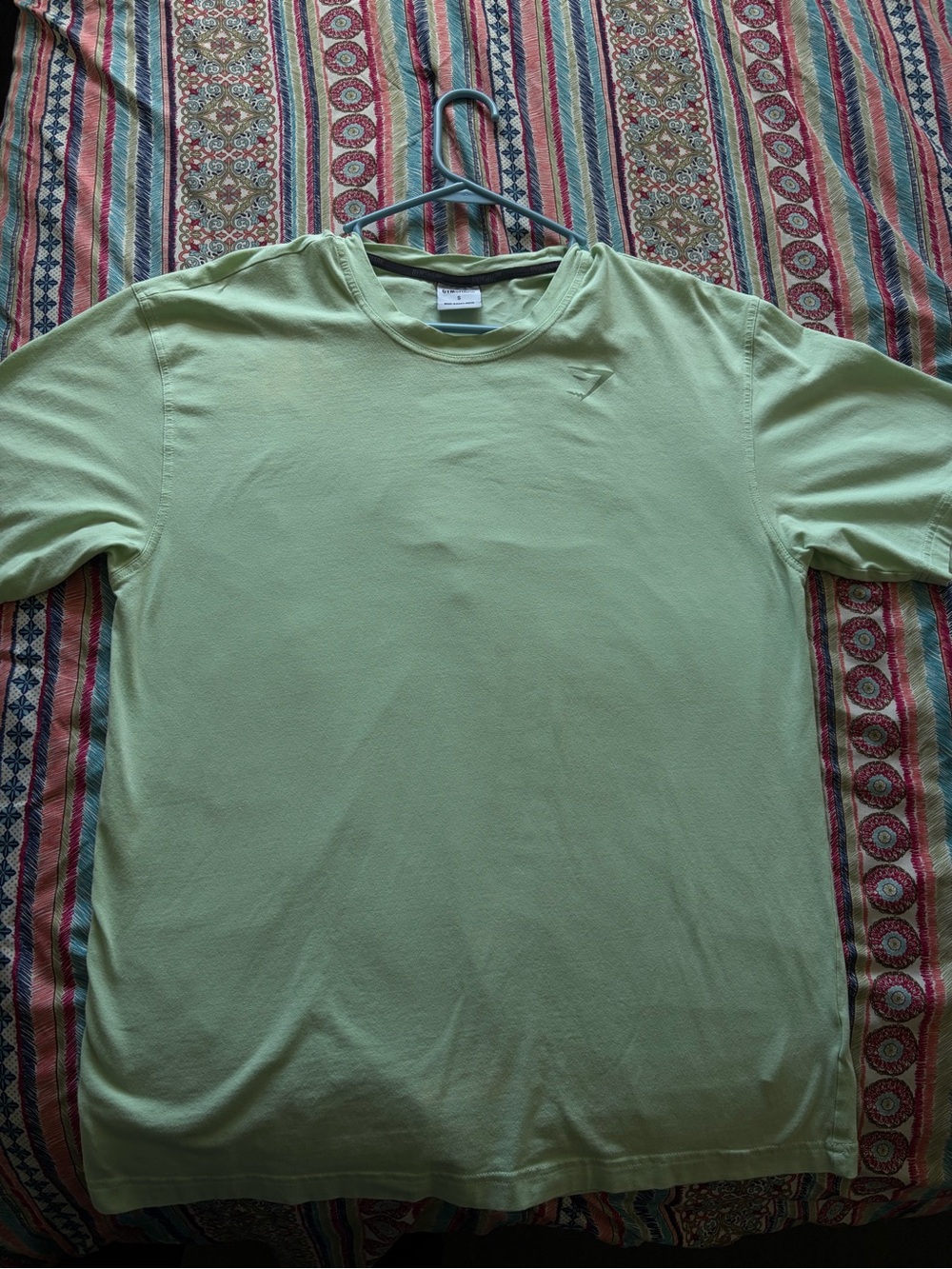 Gymshark Short Sleeve Crew Tee in Light Green